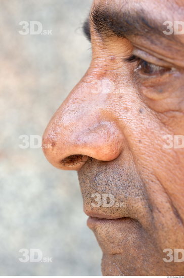 Nose Head Man Casual Slim Street photo references