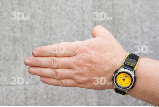 Hand Head Man Casual Slim Overweight Watch Street photo references