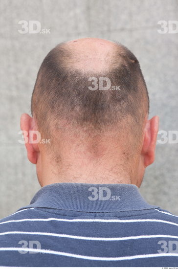 Head Hair Man Casual Slim Average Bald Street photo references