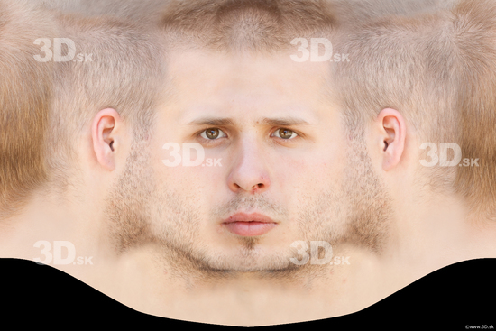 Head Man White Head textures Bearded