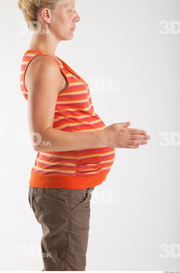 Arm Woman Animation references White Casual Pregnant Top