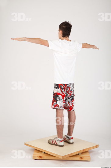 Whole Body Man Animation references T poses Sports Slim Studio photo references