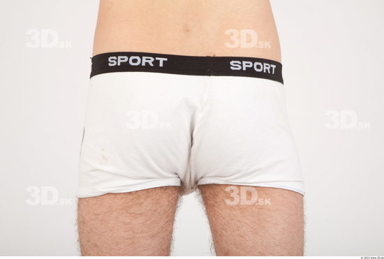 Whole Body Bottom Man Animation references Underwear Sports Pants Slim Studio photo references