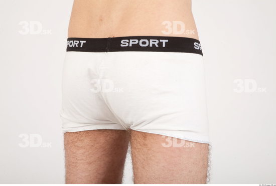 Whole Body Bottom Man Animation references Underwear Sports Pants Slim Studio photo references