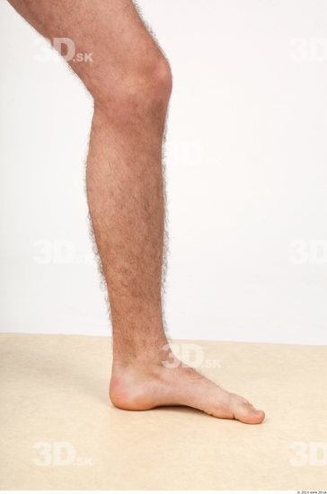 Calf Whole Body Man Animation references Hairy Nude Sports Slim Studio photo references