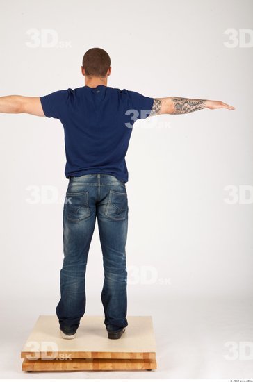 Whole Body Man Animation references T poses Casual Average Studio photo references