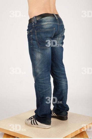 Leg Whole Body Man Animation references Casual Jeans Average Studio photo references