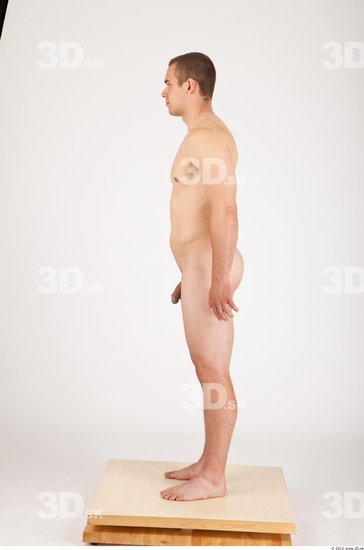 Whole Body Man Animation references Nude Casual Average Studio photo references