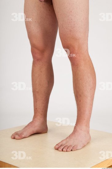 Calf Whole Body Man Animation references Nude Casual Average Studio photo references