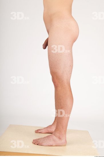 Leg Whole Body Man Animation references Nude Casual Average Studio photo references