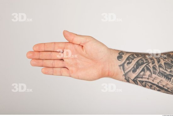 Hand Whole Body Man Animation references Tattoo Casual Average Studio photo references