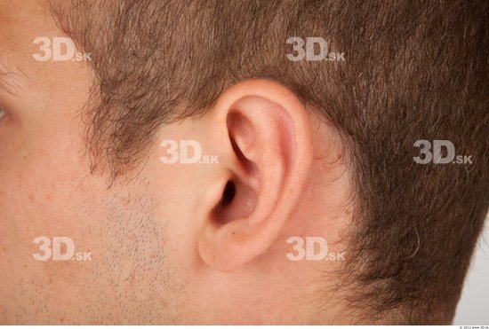 Ear Whole Body Man Animation references Casual Average Studio photo references