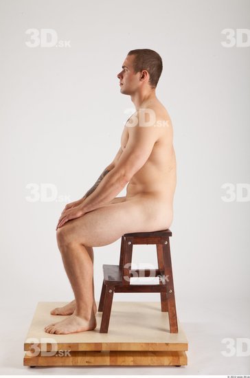 Whole Body Man Artistic poses White Nude Average