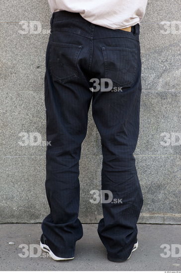 Leg Head Man Casual Trousers Slim Street photo references