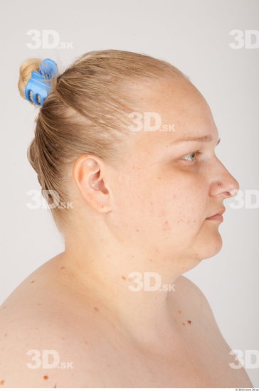Whole Body Head Woman Animation references Casual Overweight Studio photo references