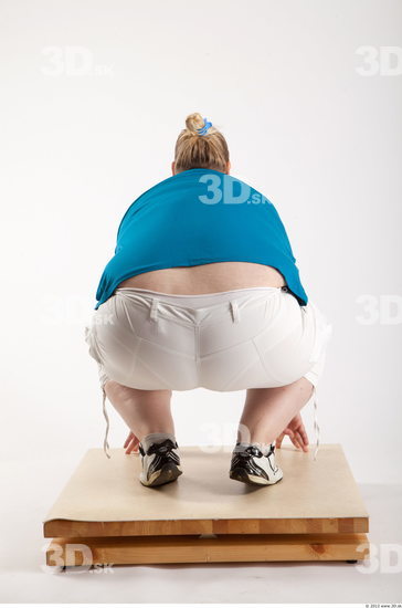 Whole Body Woman Other White Casual Overweight