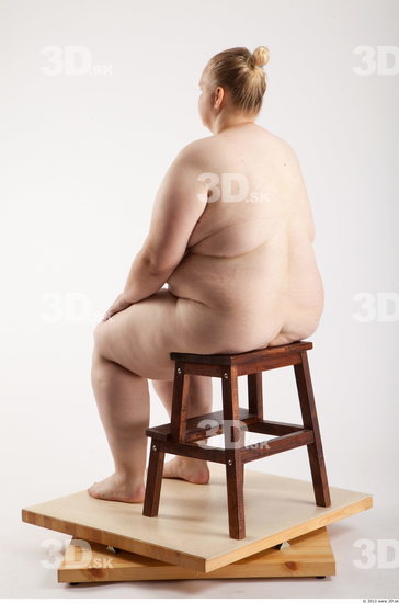 Whole Body Woman Artistic poses White Nude Overweight