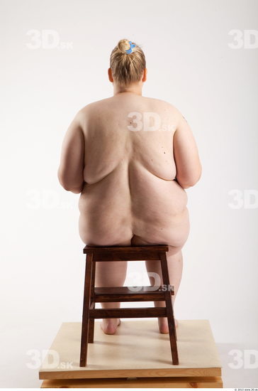 Whole Body Woman Artistic poses White Nude Overweight