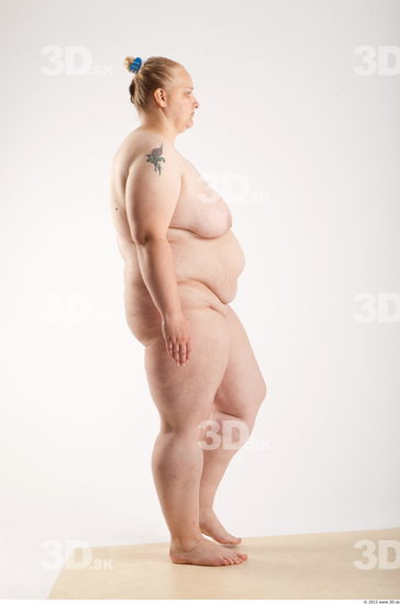 Whole Body Woman Animation references White Nude Overweight