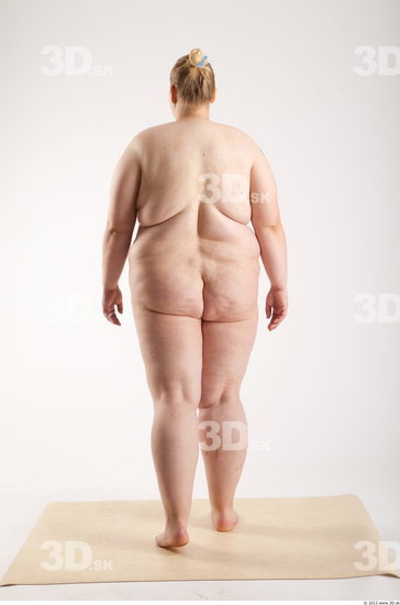 Whole Body Woman Animation references White Nude Overweight