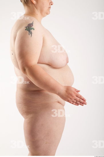 Arm Woman Animation references White Nude Overweight