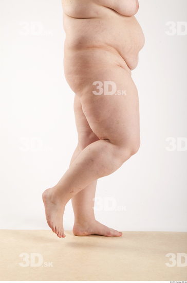 Leg Woman Animation references White Nude Overweight