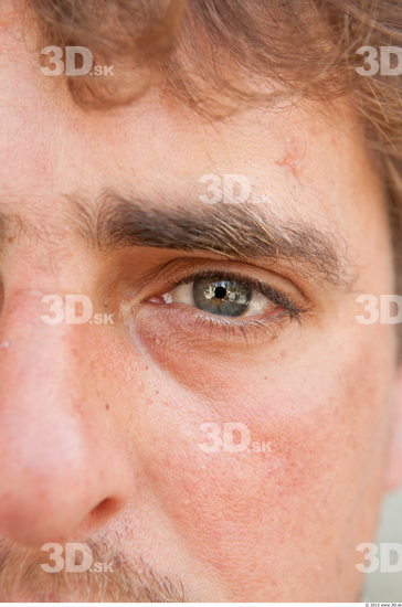 Eye Man Casual Average Bearded Street photo references