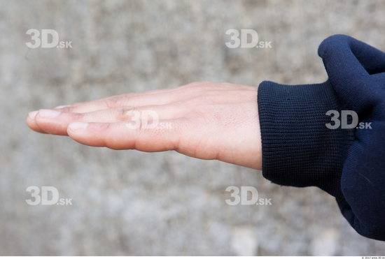 Hand Man Sports Sweater Average Street photo references