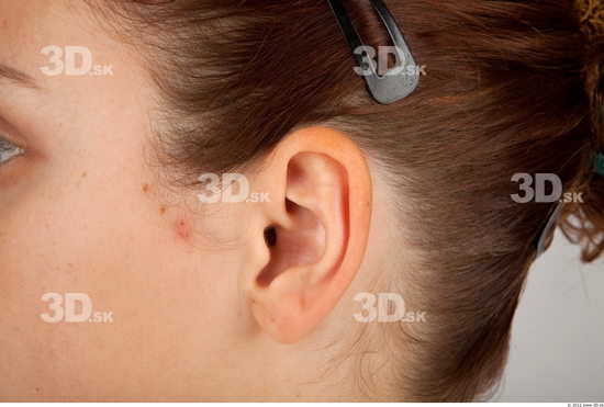 Ear Whole Body Woman Animation references Casual Average Studio photo references