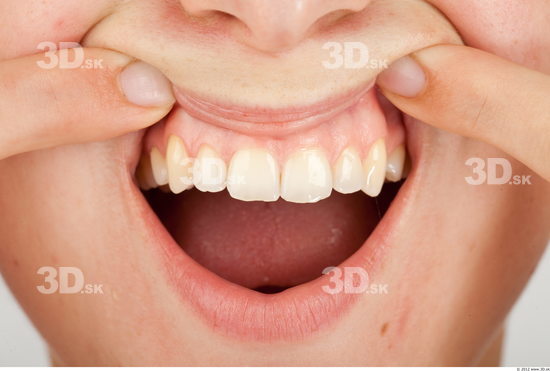 Whole Body Teeth Woman Animation references Casual Average Studio photo references