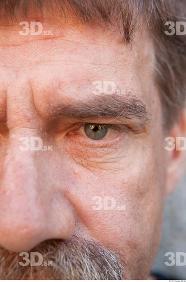 Eye Nose Man Average Bearded Street photo references