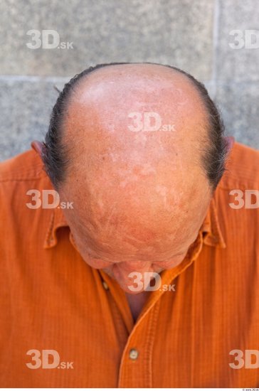 Head Man Casual Average Bald Street photo references