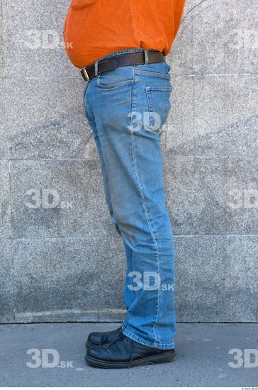 Leg Head Man Casual Jeans Average Street photo references