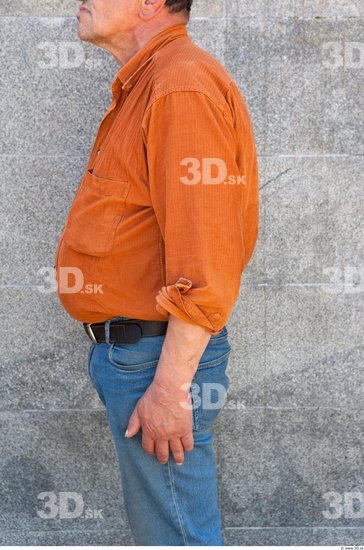 Arm Head Man Casual Shirt Average Street photo references