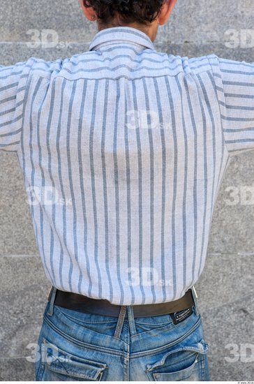 Upper Body Head Man Casual Shirt Average Street photo references