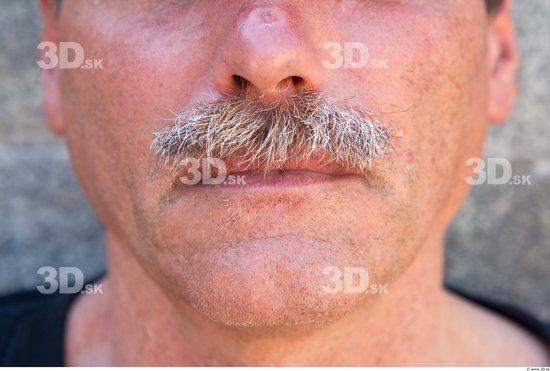 Mouth Head Man Casual Average Bearded Street photo references