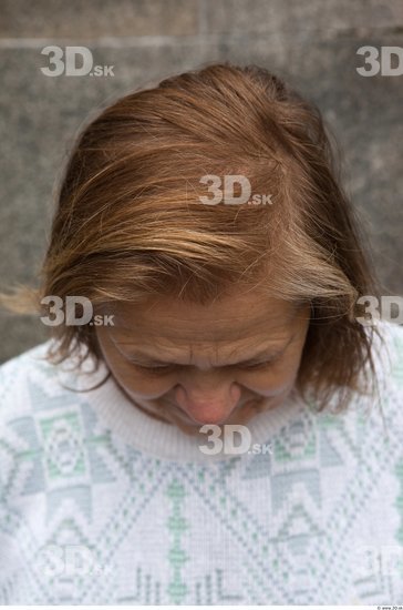 Head Woman Casual Average Wrinkles Street photo references