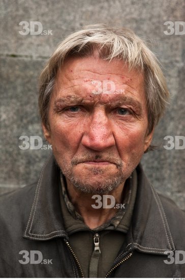 Head Man Casual Average Wrinkles Street photo references