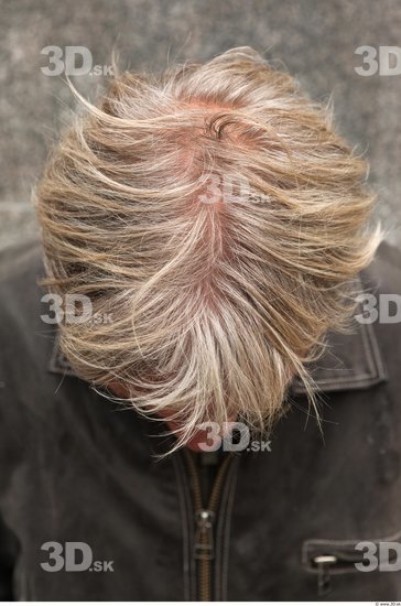 Head Man Casual Average Wrinkles Street photo references