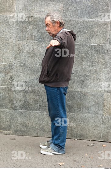 Whole Body Man T poses Casual Average Street photo references