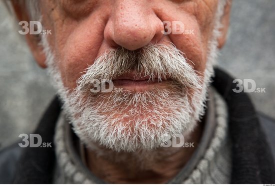 Mouth Man Casual Average Bearded Street photo references