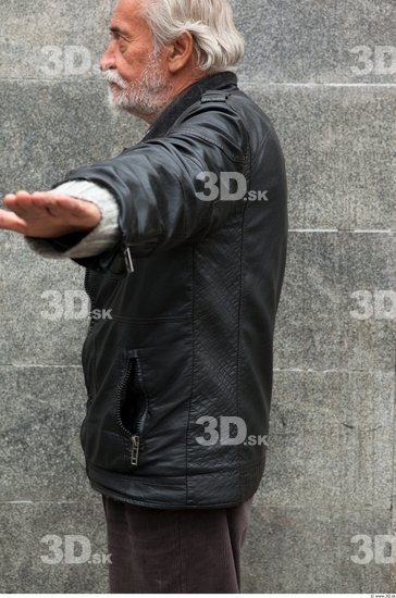 Upper Body Man Casual Coat Average Street photo references