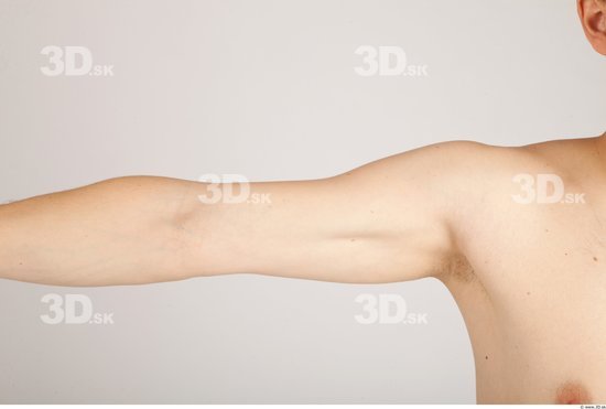 Arm Whole Body Man Animation references Nude Casual Athletic Studio photo references