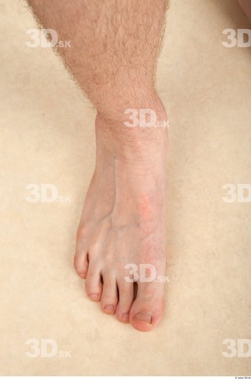 Foot Whole Body Man Animation references Nude Casual Athletic Studio photo references