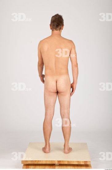 Whole Body Man Animation references Nude Casual Athletic Studio photo references