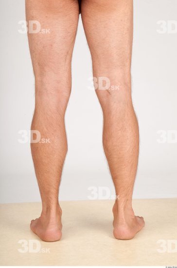 Calf Whole Body Man Animation references Nude Casual Athletic Studio photo references