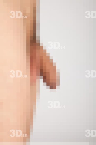 Penis Whole Body Man Animation references Nude Casual Athletic Studio photo references