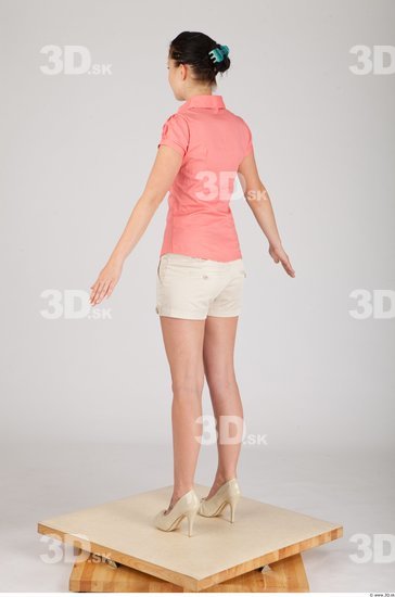 Whole Body Woman Animation references Casual Formal Slim Studio photo references
