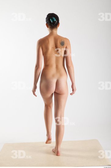 Whole Body Woman Animation references White Nude Slim