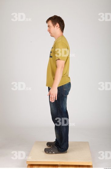 Whole Body Man Animation references Casual Average Studio photo references